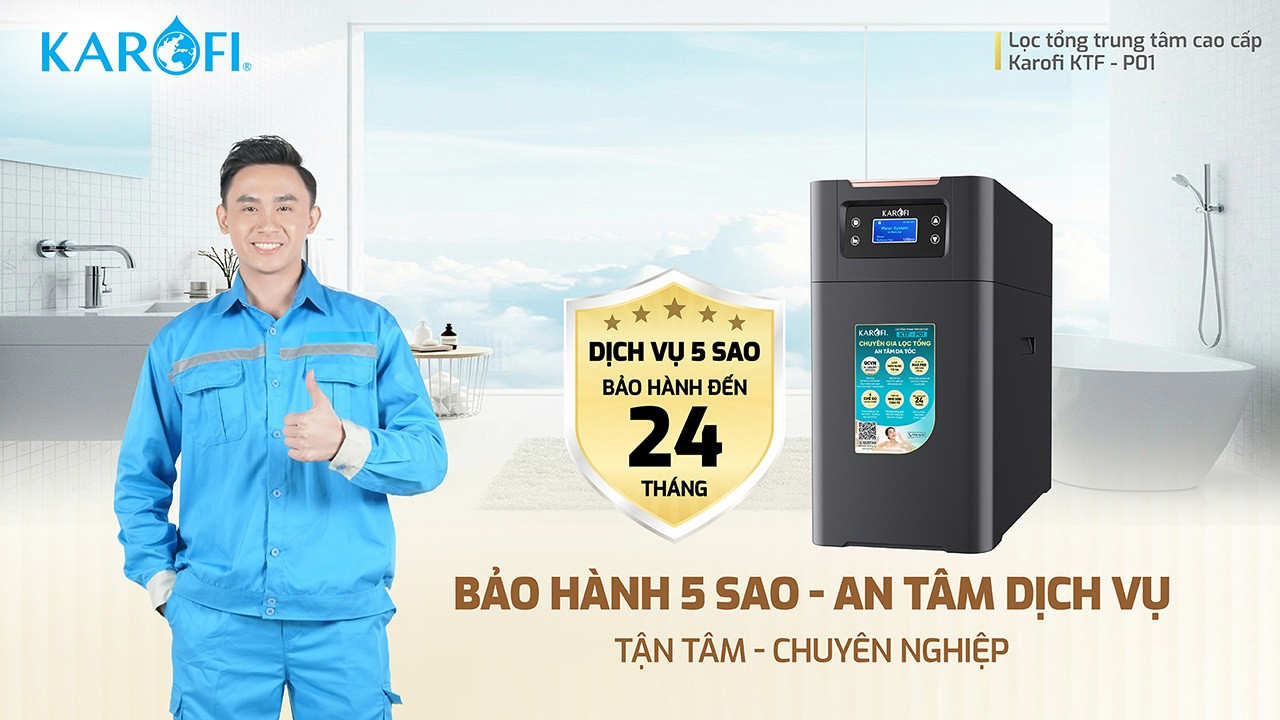 Lọc tổng trung tâm cao cấp Karofi KTF-P01